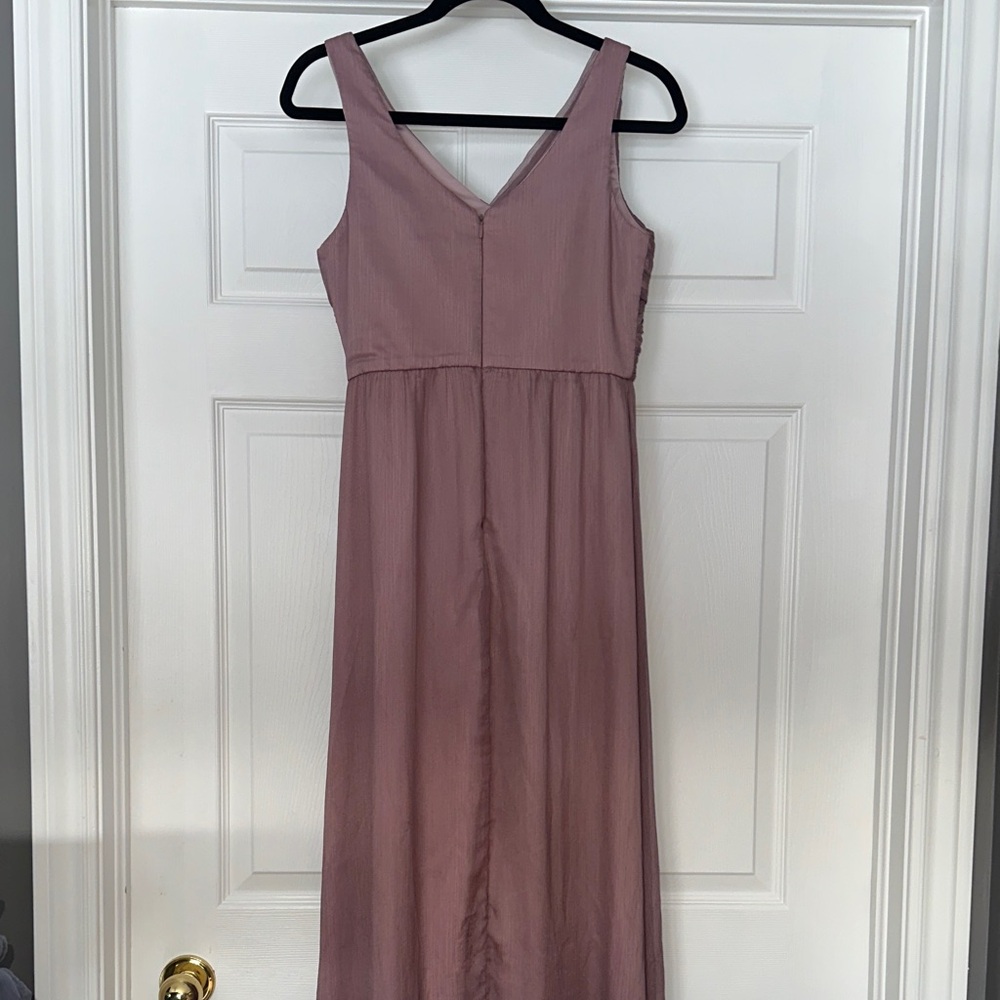 BHLDN Angie Violet Grey/Dusty Rose Maxi Dress - Picture 7 of 11